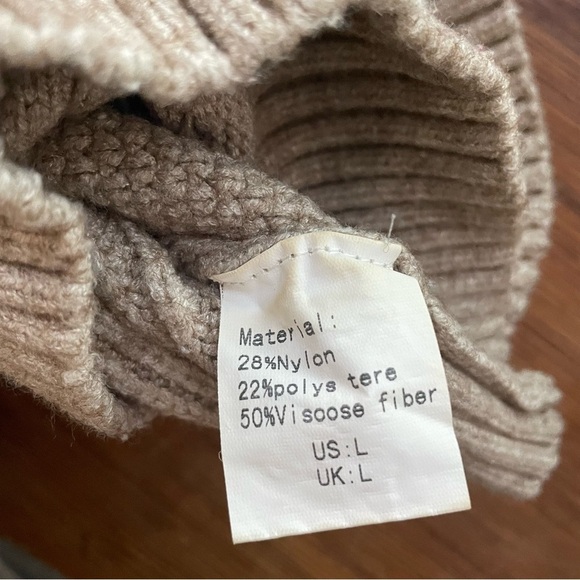 Pretty Guide Cable Knit Sweater Women's M - Picture 5 of 5